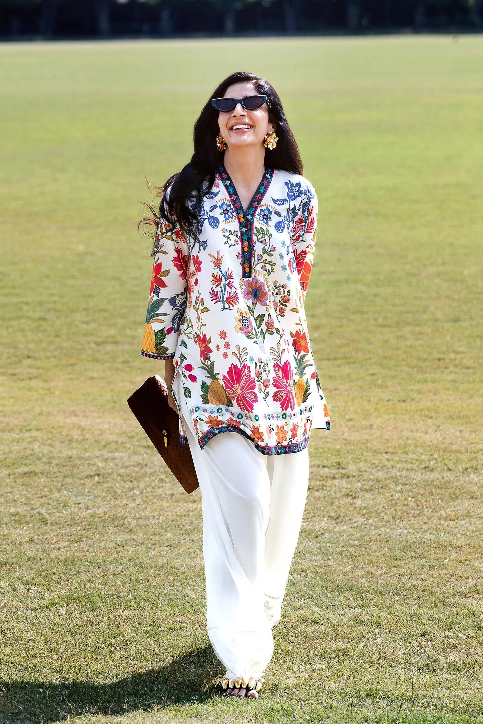 Stitched Blended Jacquard Printed Shirt