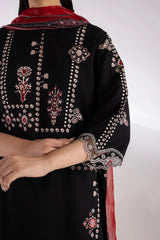 Stitched Mahay Lawn Suit