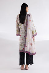 Stitched Mahay Lawn Shirt + Dupatta