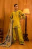 Unstitched Slub Muzlin 3 Piece Suit