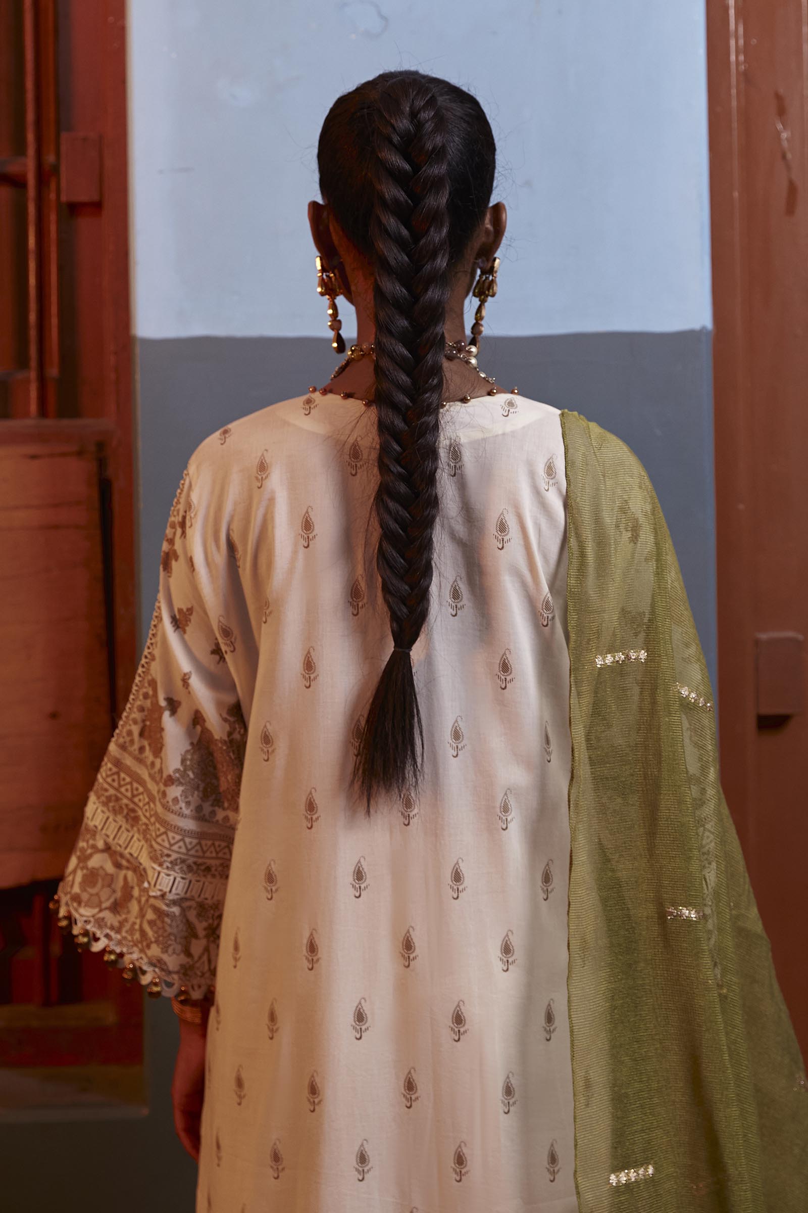 Unstitched Printed Lawn Suit
