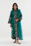 Stitched Embroidered Lawn Suit
