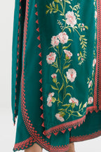 Stitched Embroidered Lawn Suit