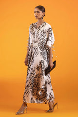 Stitched Silk Kaftan