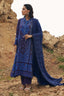 Unstitched Embroidered Muzlin Slub Suit
