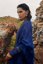 Unstitched Embroidered Muzlin Slub Suit