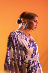Stitched Silk Kaftan