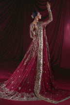 B-384 (Garnet Mukesh Bridal)