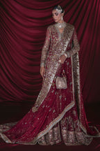 B-384 (Garnet Mukesh Bridal)