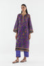 Stitched Printed Cambric Shirt+ Culotte