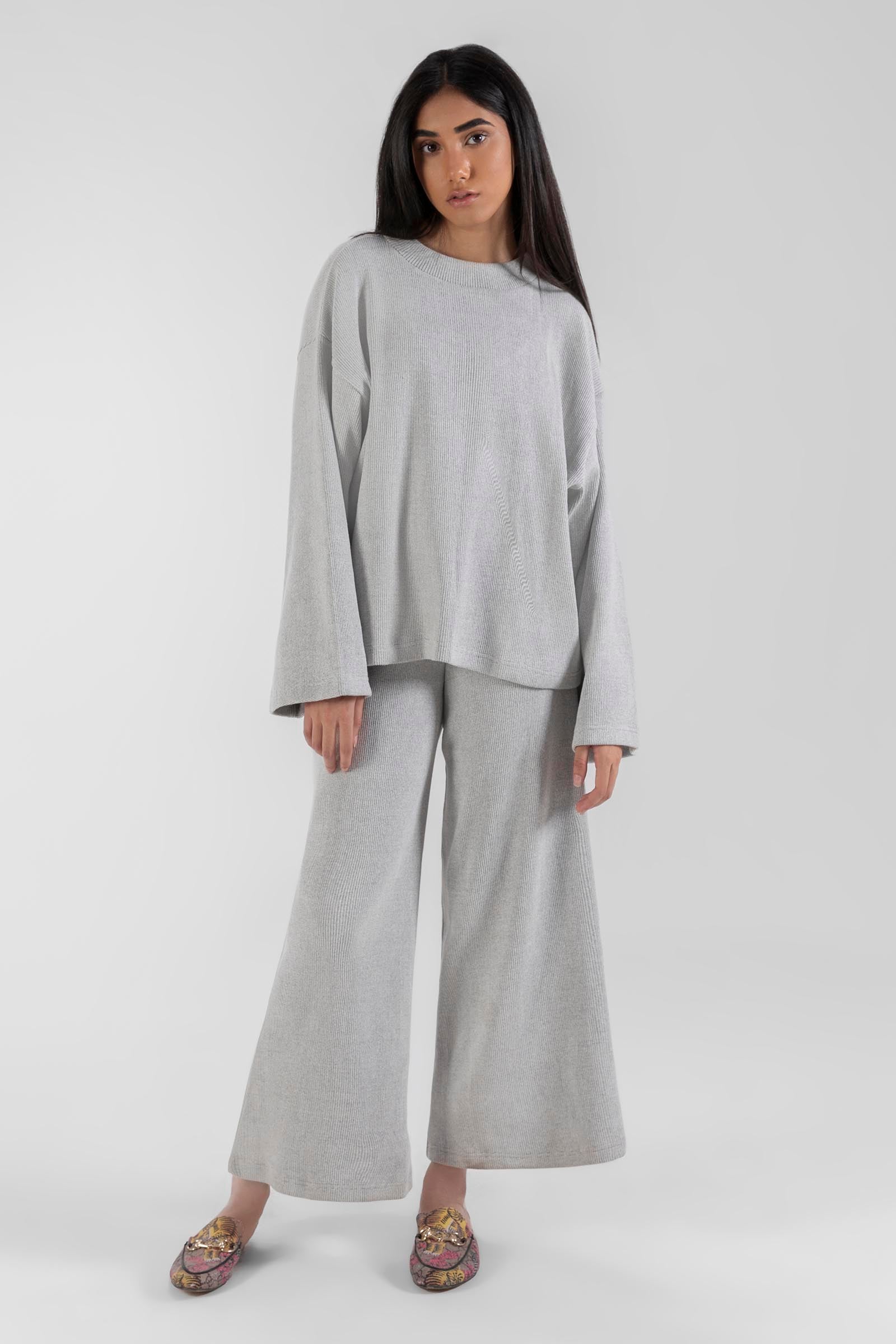 Stitched Winter Fleece Shirt + Bottom Main image