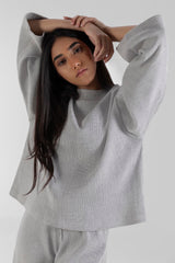 Stitched Winter Fleece Shirt + Bottom