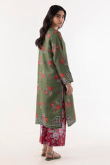 Stitched Basic Printed Shirt + Culotte
