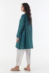 Stitched Boxy Printed Shirt