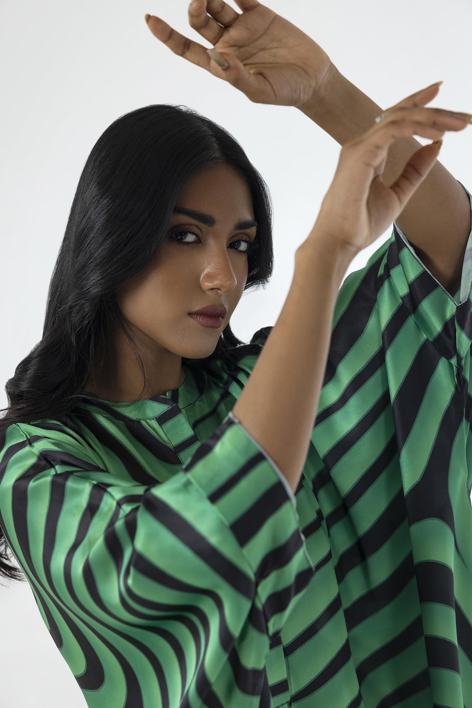 Stitched Drop Shoulder Printed Shirt + Culotte