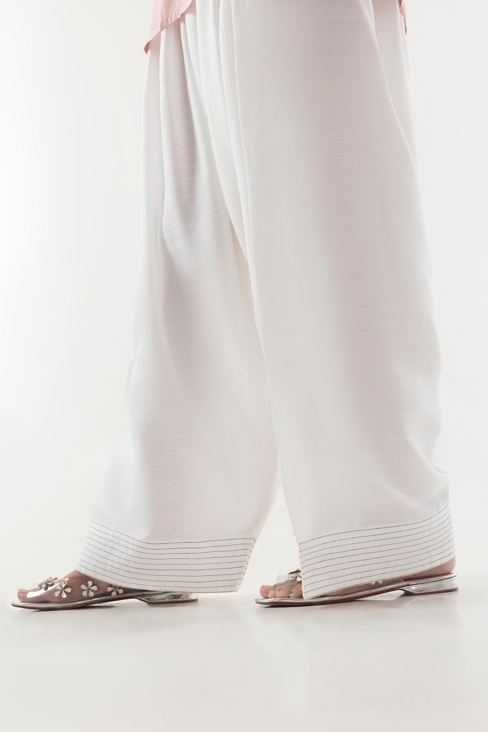 Stitched Cream Shalwar