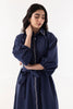 Stitched Blue Dress