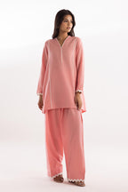 Stitched Dyed Khaddar Shirt + Shalwar