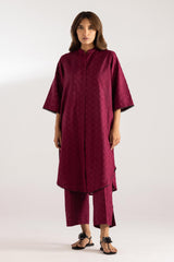 Stitched Dyed Dobby Shirt + Culotte