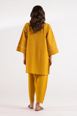 Stitched Printed Khaddar Shirt + Shalwar