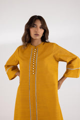 Stitched Printed Khaddar Shirt + Shalwar