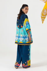 Stitched Printed Khaddar Shirt