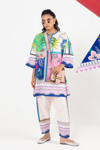 Stitched Printed Dobby Shirt + Shalwar