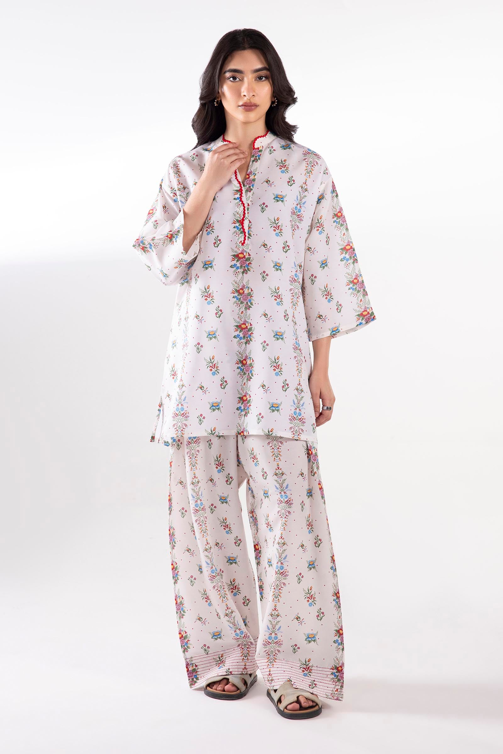 Stitched Printed Viscose Shirt + Shalwar Main image