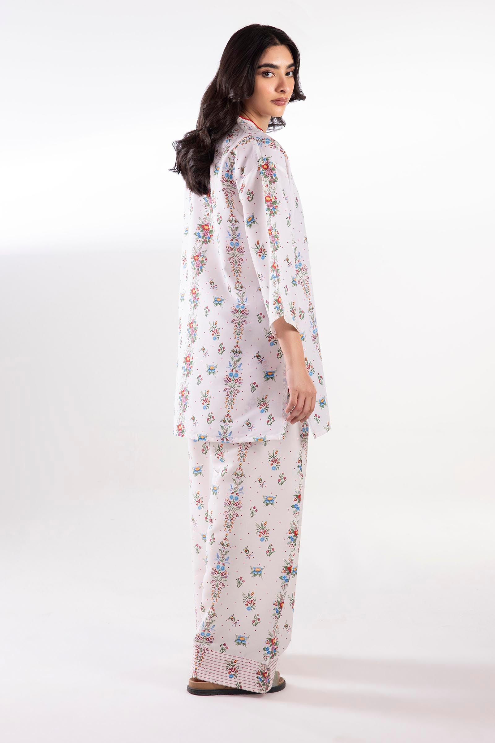 Stitched Printed Viscose Shirt + Shalwar Secondary image