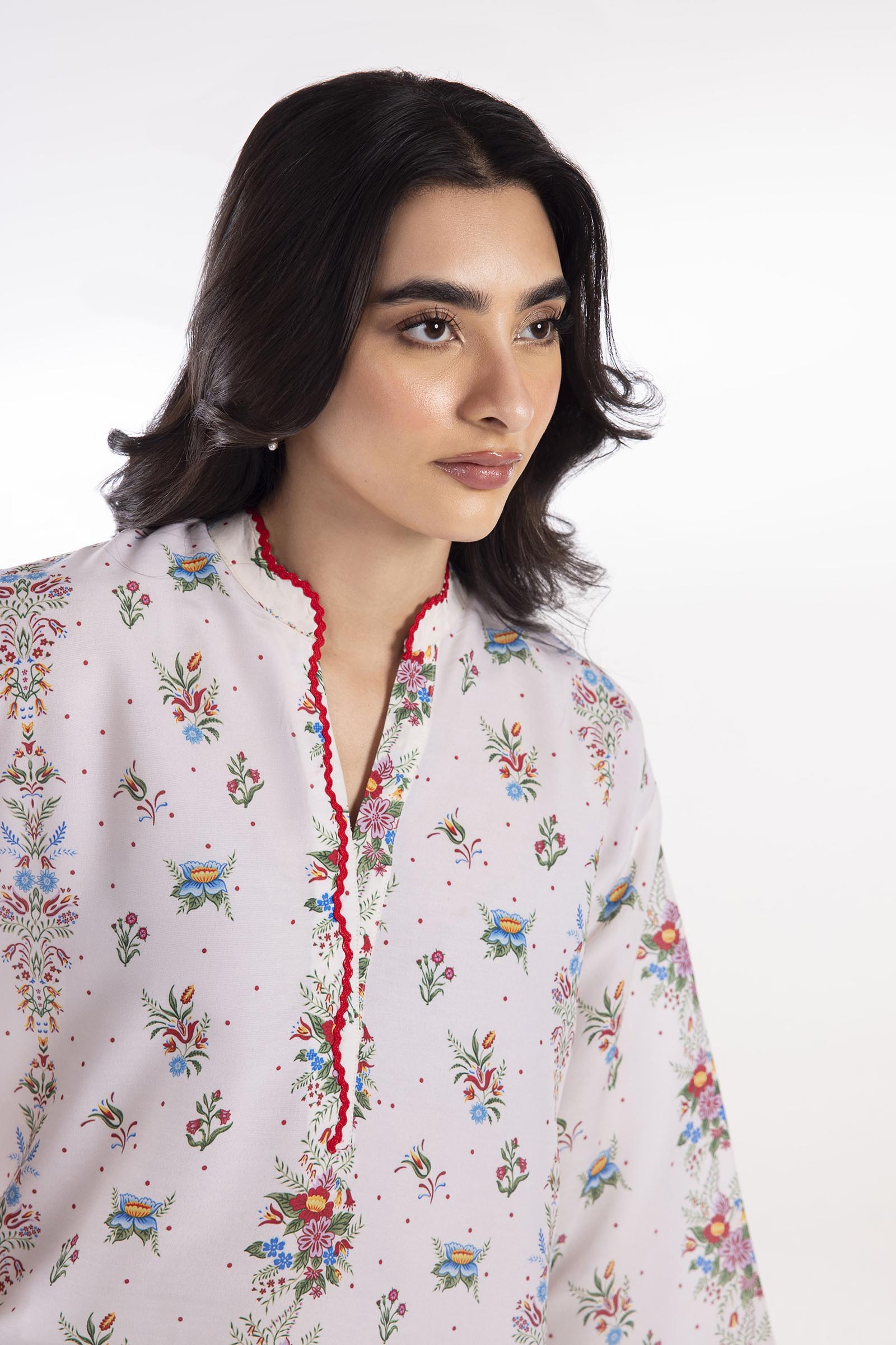 Stitched Printed Viscose Shirt + Shalwar