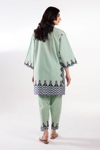 Stitched Printed Fancy Slub Shirt