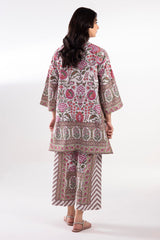 Stitched Printed Linen Shirt + Culotte