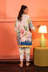 Stitched Printed Herringbone Shirt + Shalwar
