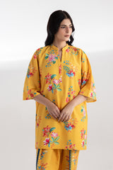 Stitched Printed Khaddar Shirt + Shalwar