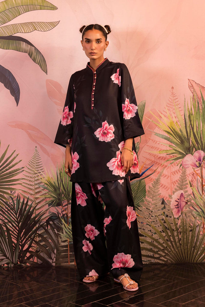Stitched Printed Stripe Shirt + Shalwar