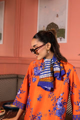 Stitched Printed Herringbone Shirt + Shalwar