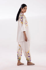 Stitched Printed Jacquard Shirt + Shalwar