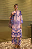 Stitched Printed Khaddar Shirt + Culotte