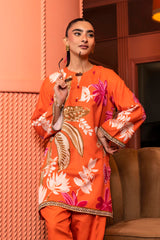 Stitched Printed Dobby Shirt + Shalwar