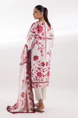 Stitched Printed Dobby Shirt + Dupatta