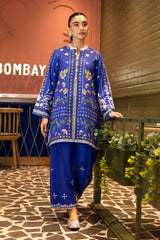Stitched Embroidered Khaddar Shirt