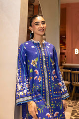 Stitched Embroidered Khaddar Shirt