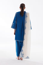 Stitched Embroidered Khaddar Suit