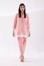 Stitched Embroidered Khaddar Shirt + Shalwar