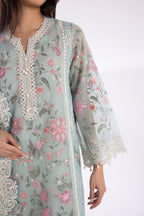 Stitched Embroidered Slub Suit
