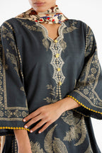 Stitched Printed Khaddar Suit