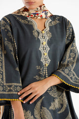 Stitched Printed Khaddar Suit