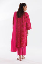 Stitched Mahay Printed Khaddar Shirt + Dupatta