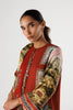 Stitched Printed Linen Shirt + Dupatta