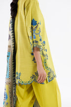 Stitched Embroidered Muzlin Suit